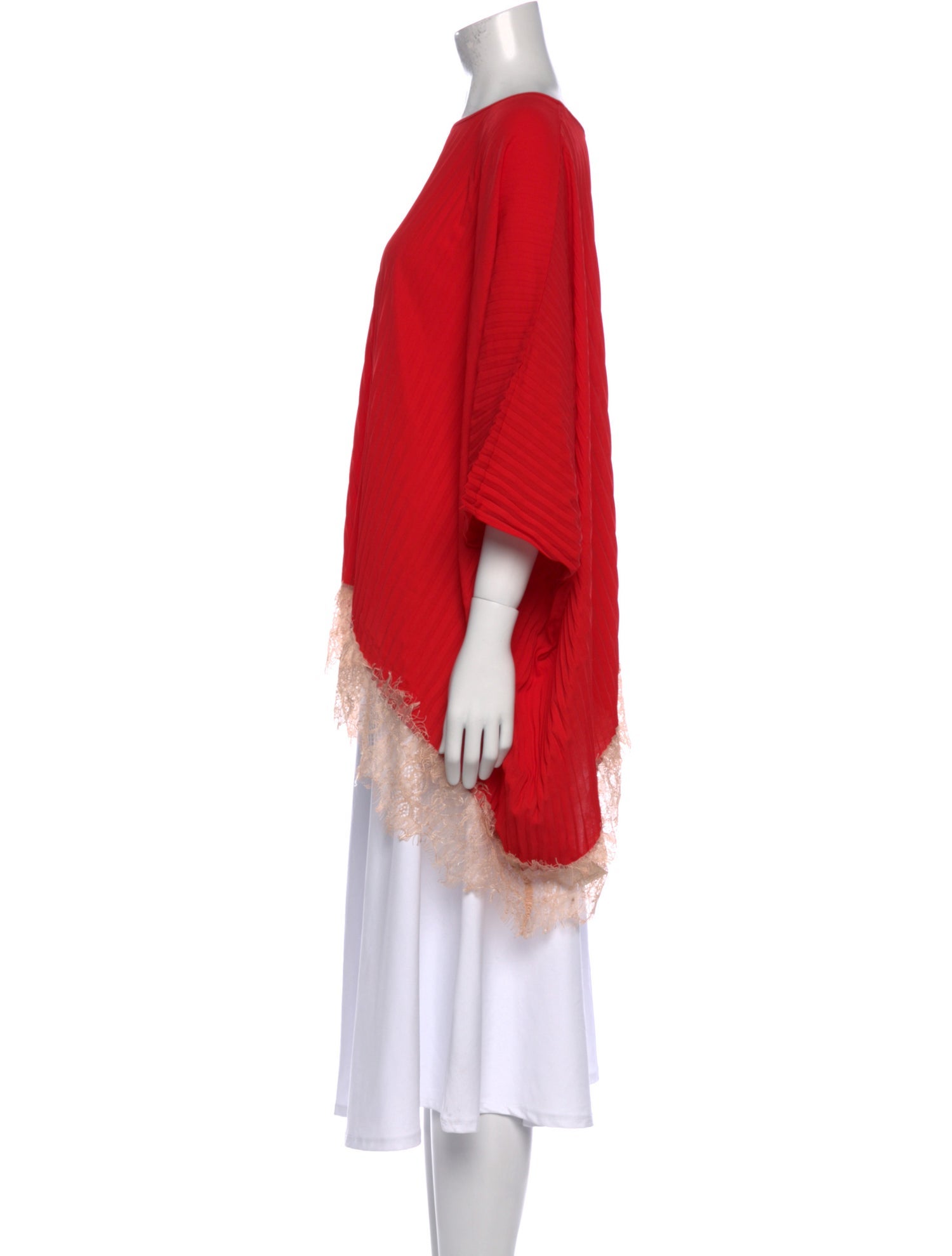 Delfi Collective Bateau Neckline Three-Quarter Sleeve Tunic