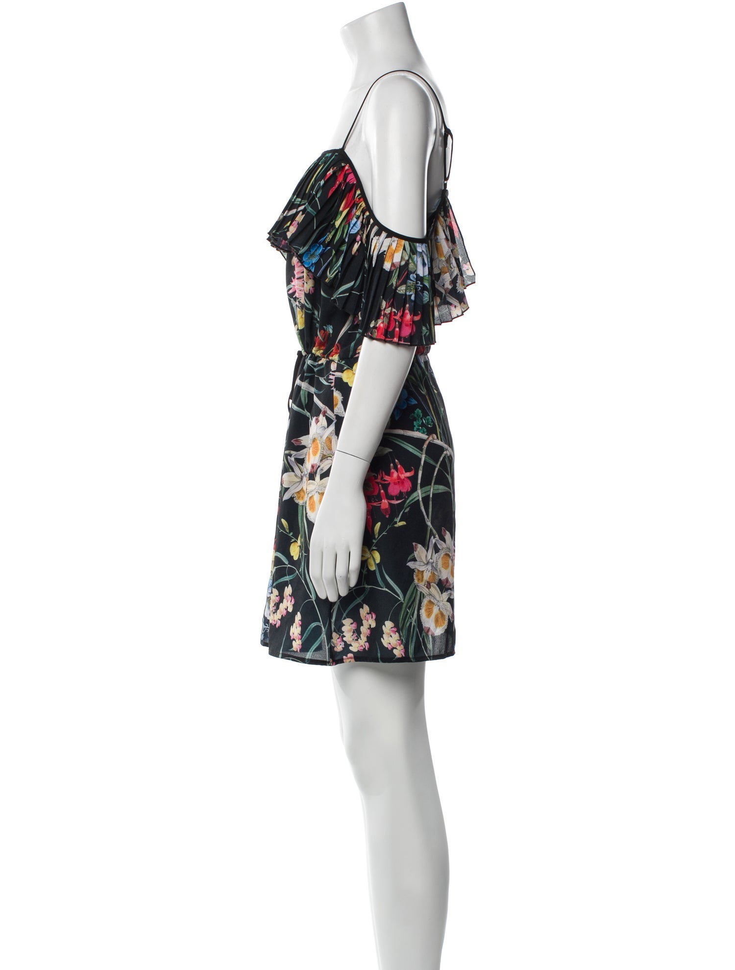 Delfi Collective Floral Print Mini Dress