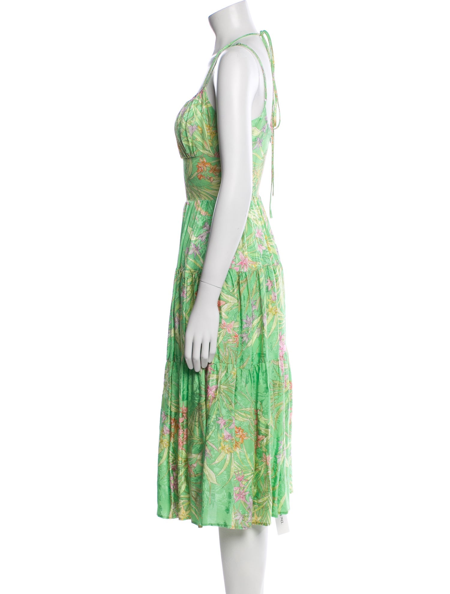 Delfi Collective Printed Knee-Length Dress
