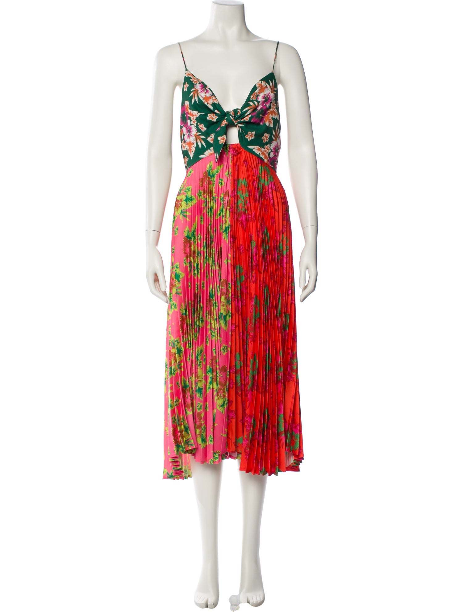 Delfi Collective Printed Knee-Length Dress