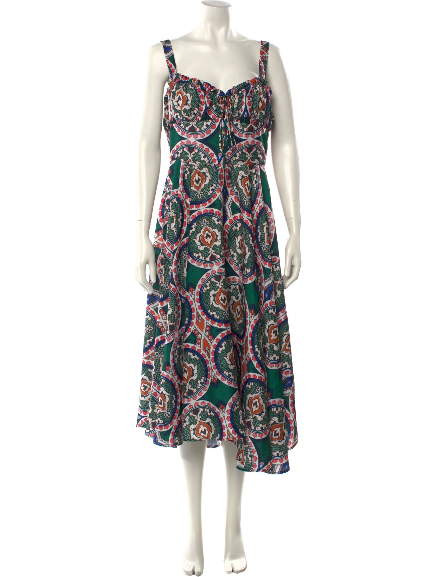 Delfi Collective Paisley Print Knee-Length Dress