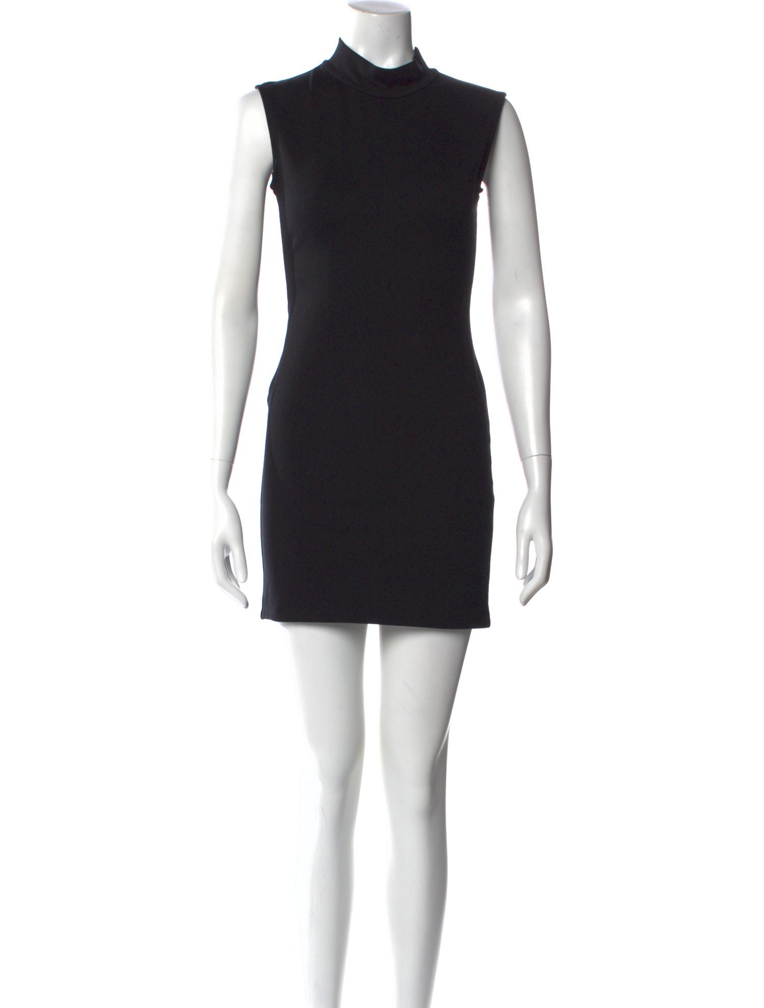 Delfi Collective Mock Neck Mini Dress