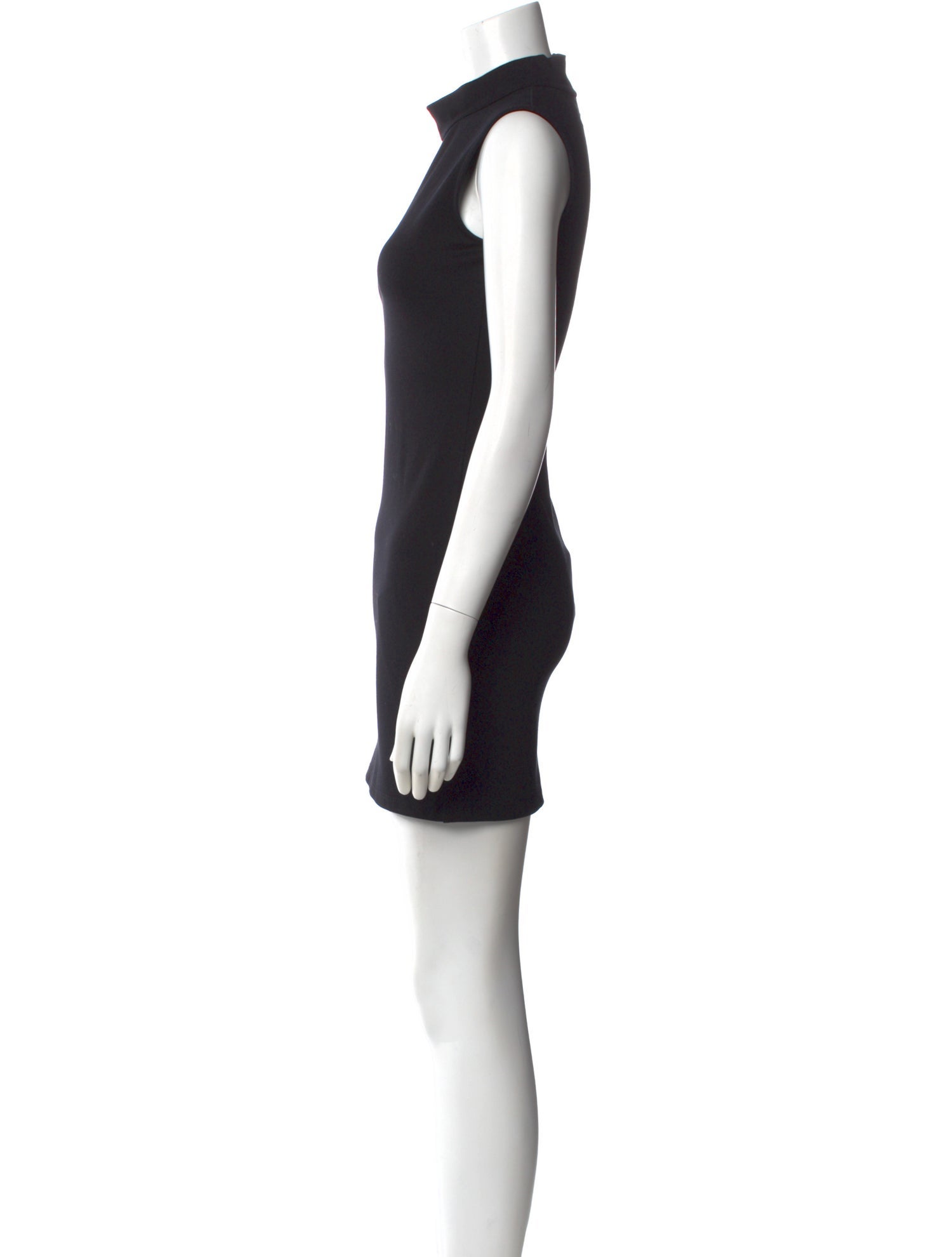 Delfi Collective Mock Neck Mini Dress