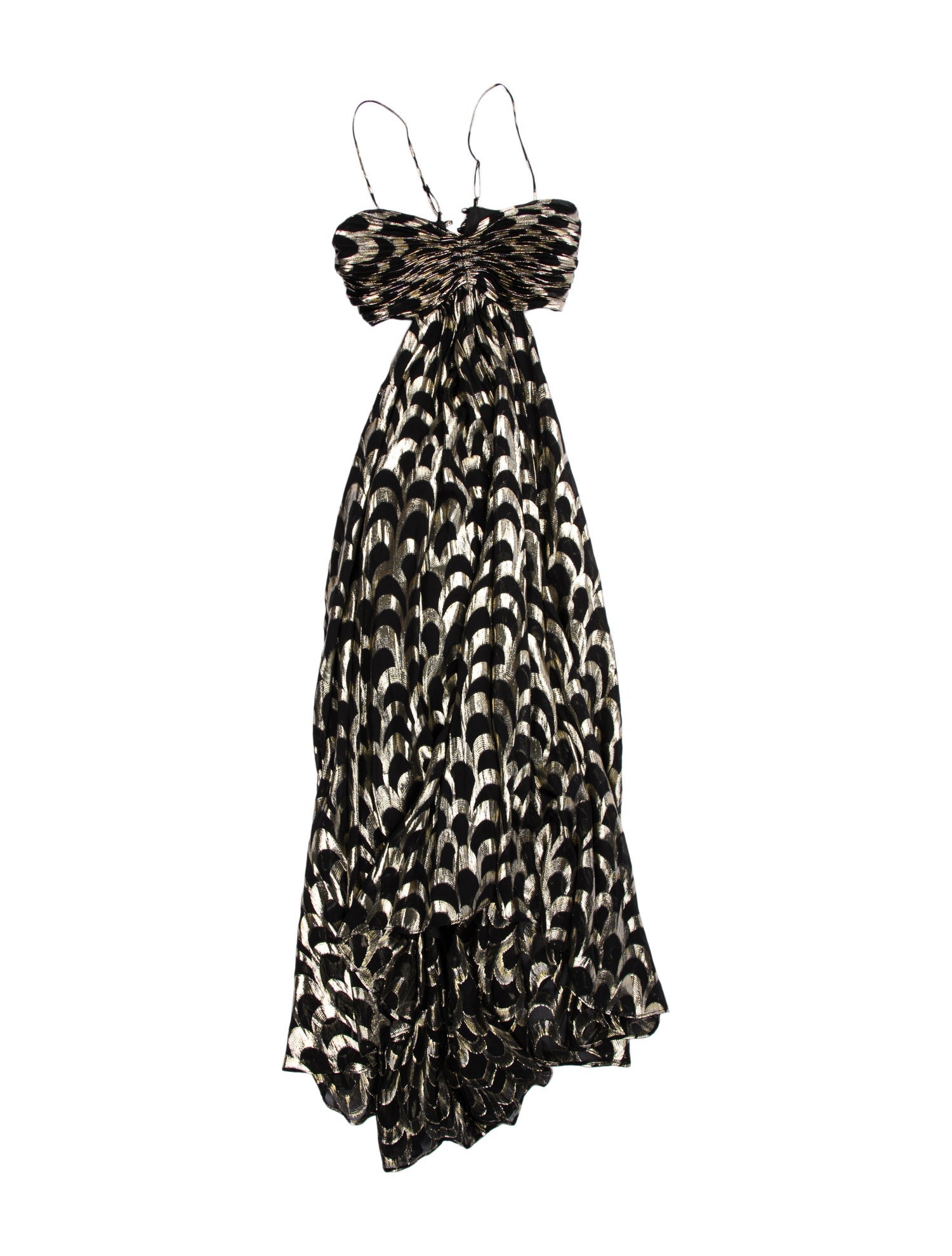 Delfi Collective Silk Long Dress w/ Tags