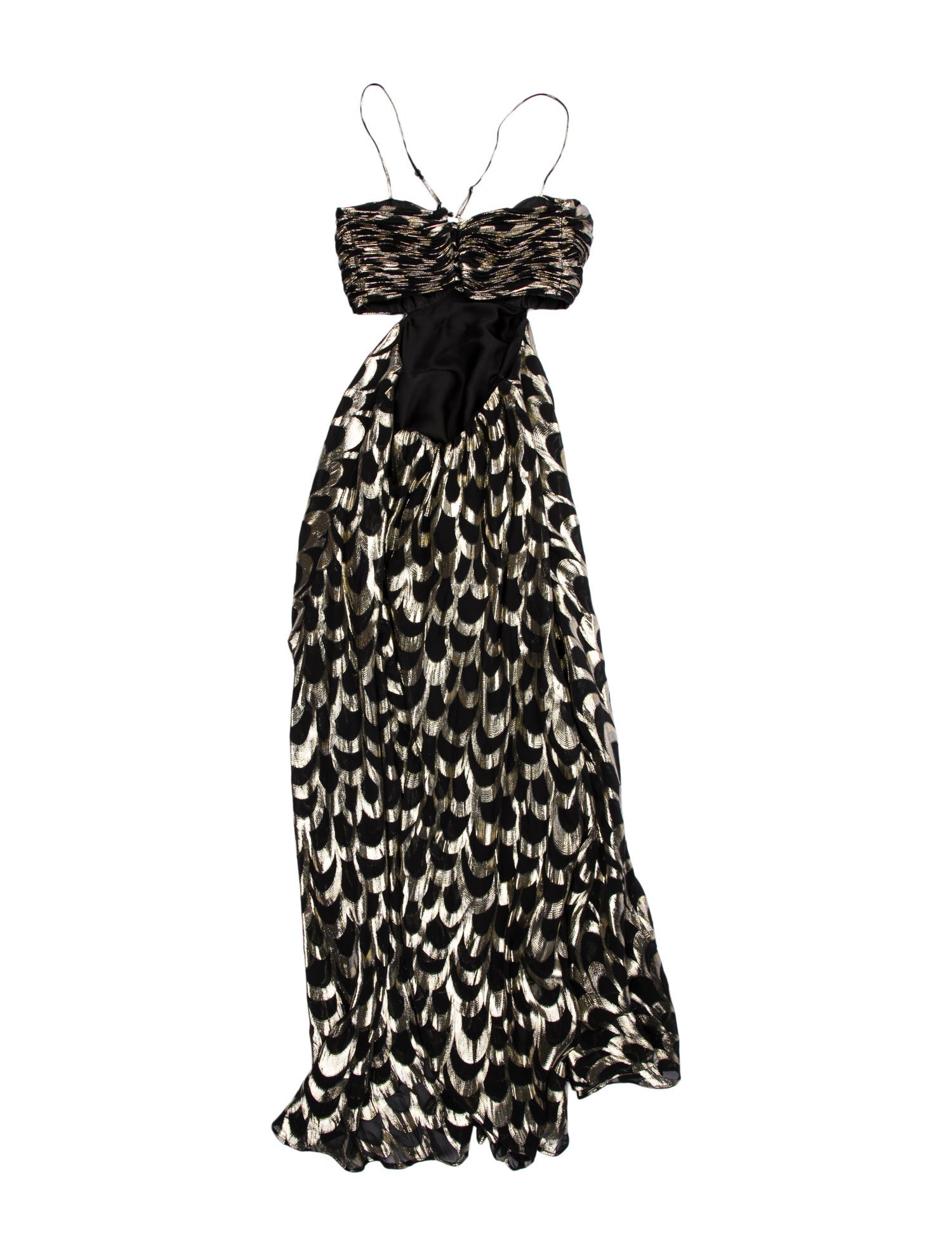 Delfi Collective Silk Long Dress w/ Tags