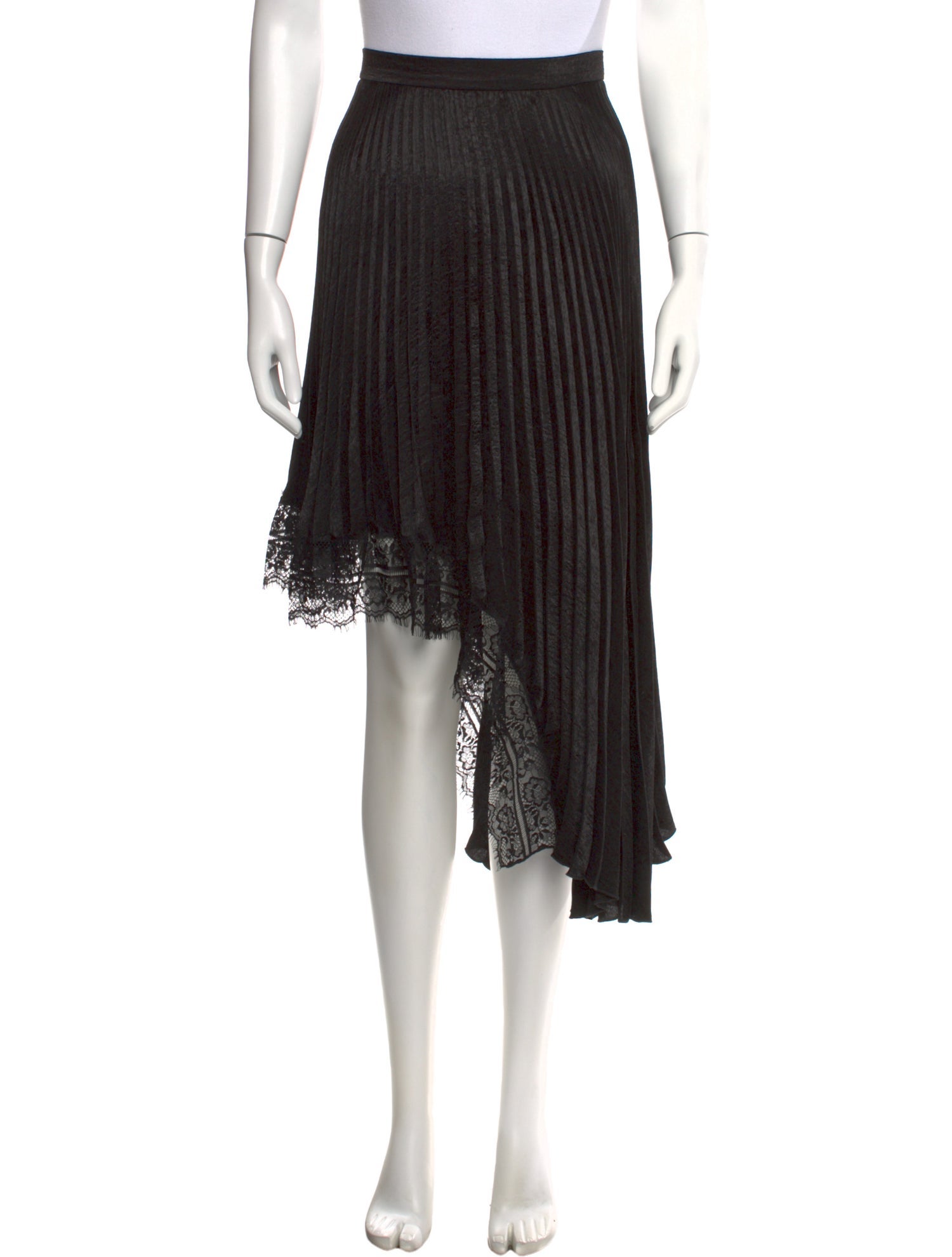 Delfi Collective Lace Pattern Midi Length Skirt