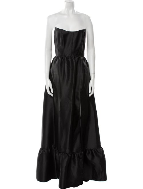 Dessy Collection Satin Long Dress