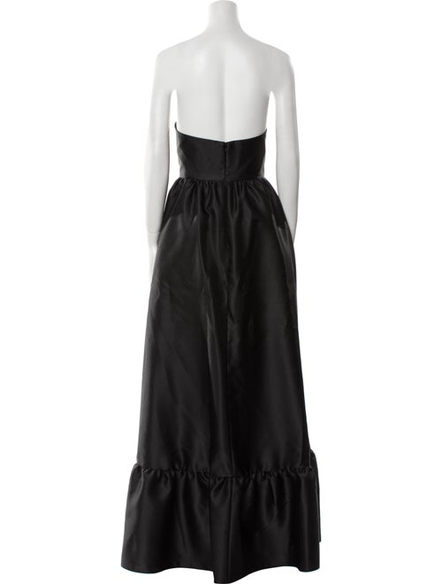 Dessy Collection Satin Long Dress