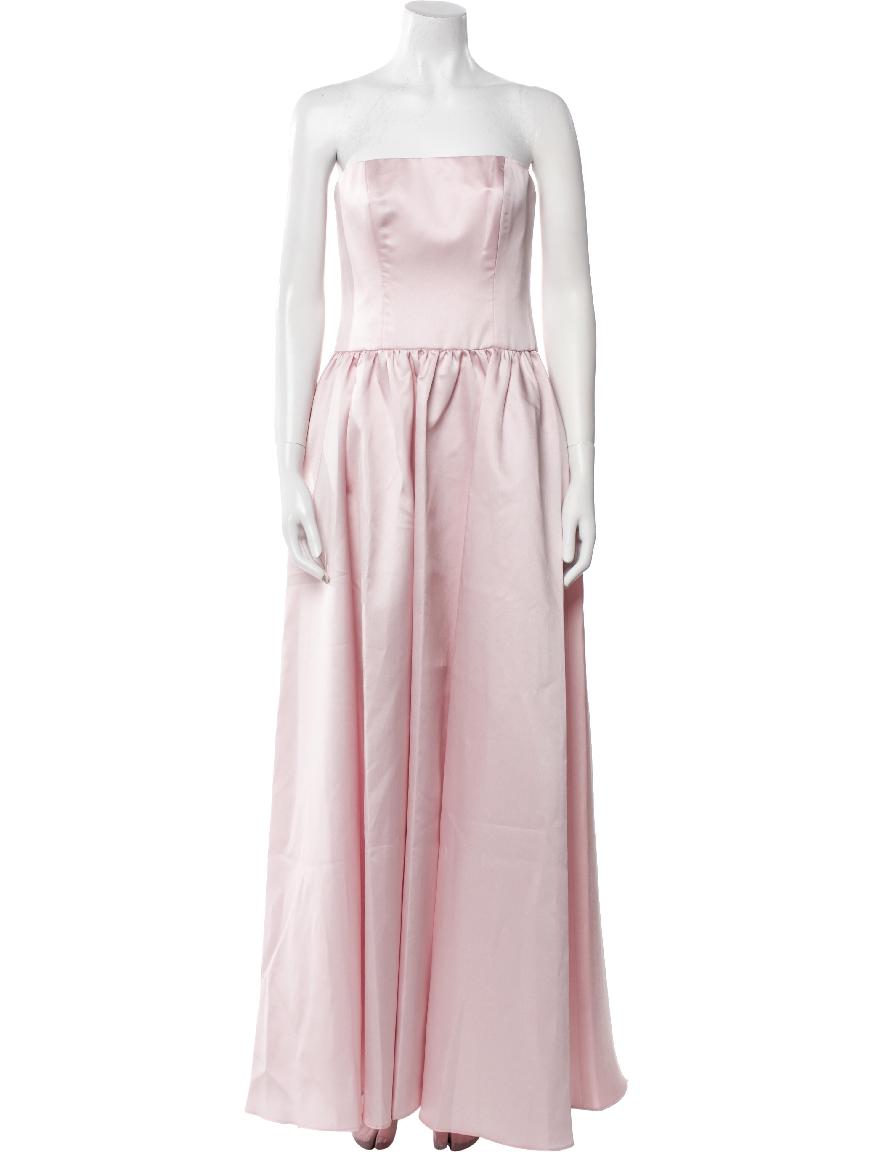 Dessy Collection Strapless Long Dress