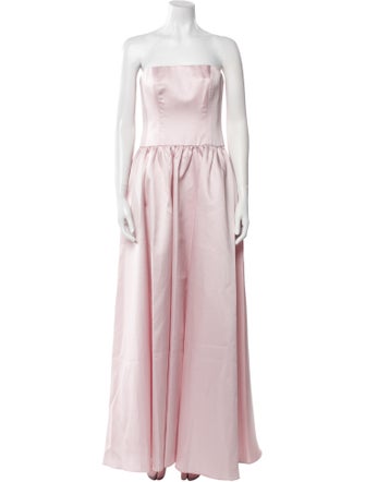 Dessy Collection Strapless Long Dress