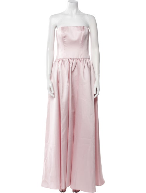 Dessy Collection Strapless Long Dress