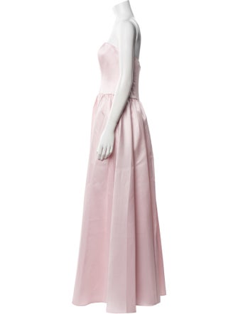 Dessy Collection Strapless Long Dress