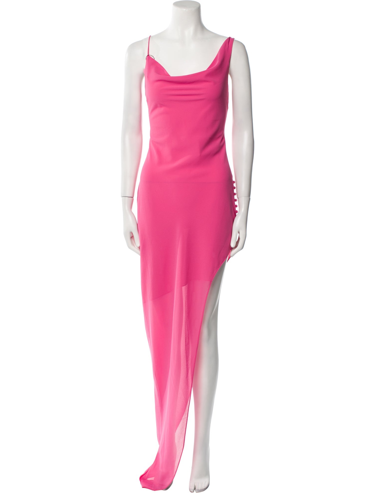 De La Vali Cowl Neck Long Dress w/ Tags