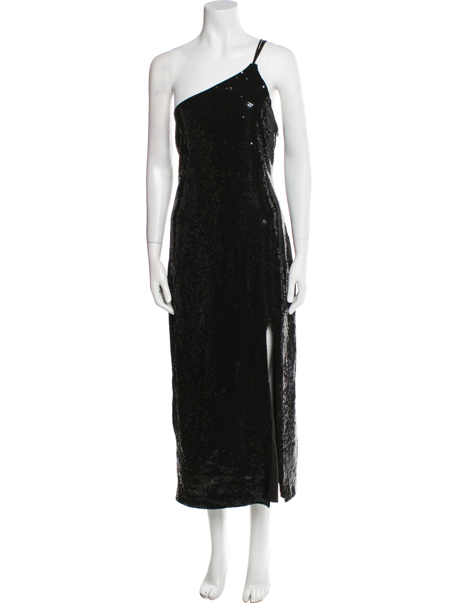 De La Vali One-Shoulder Long Dress