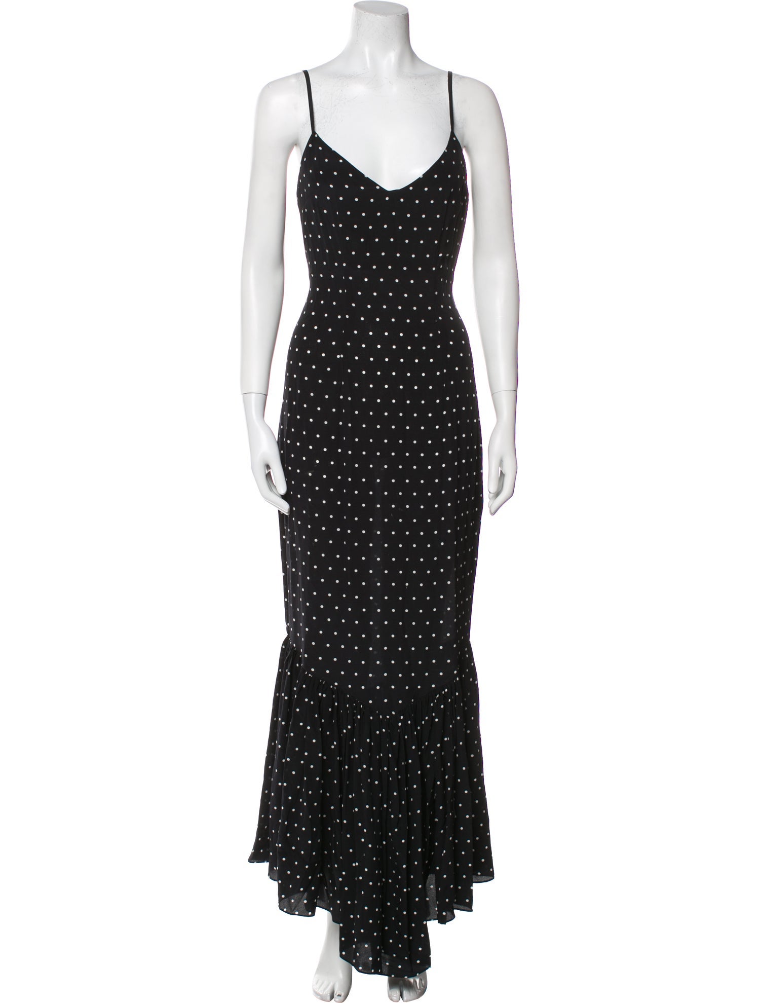 De La Vali Silk Long Dress