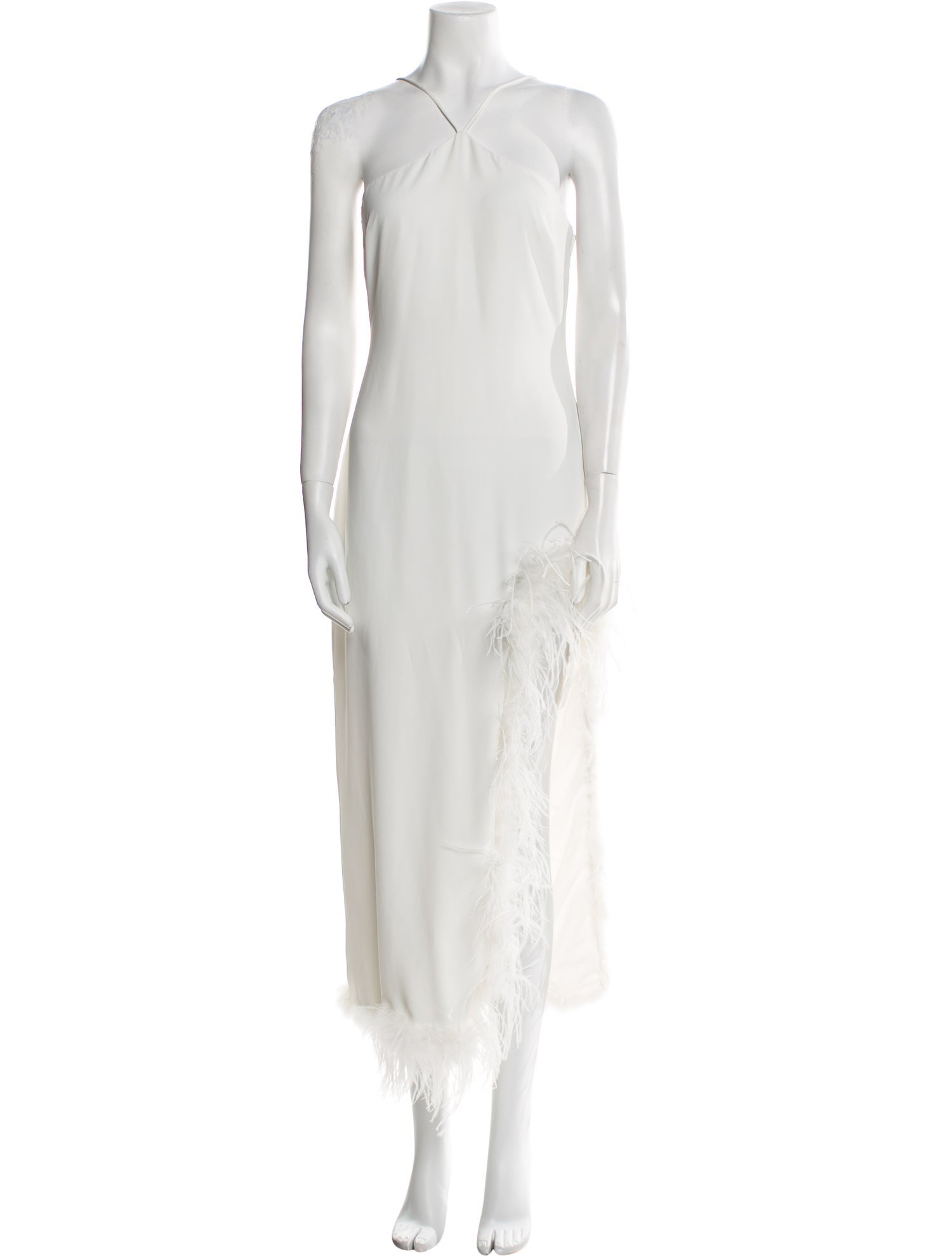 De La Vali One-Shoulder Midi Length Dress