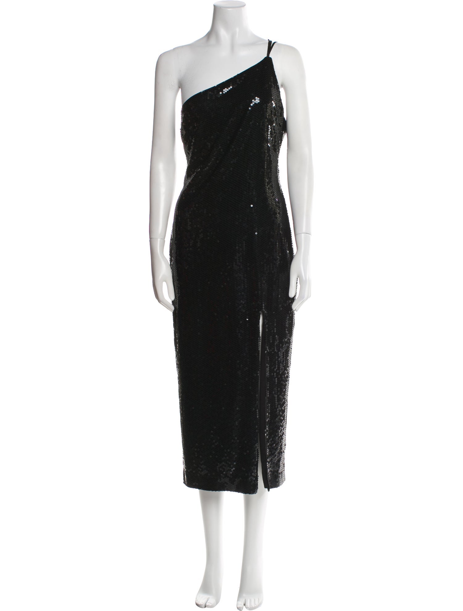 De La Vali One-Shoulder Long Dress