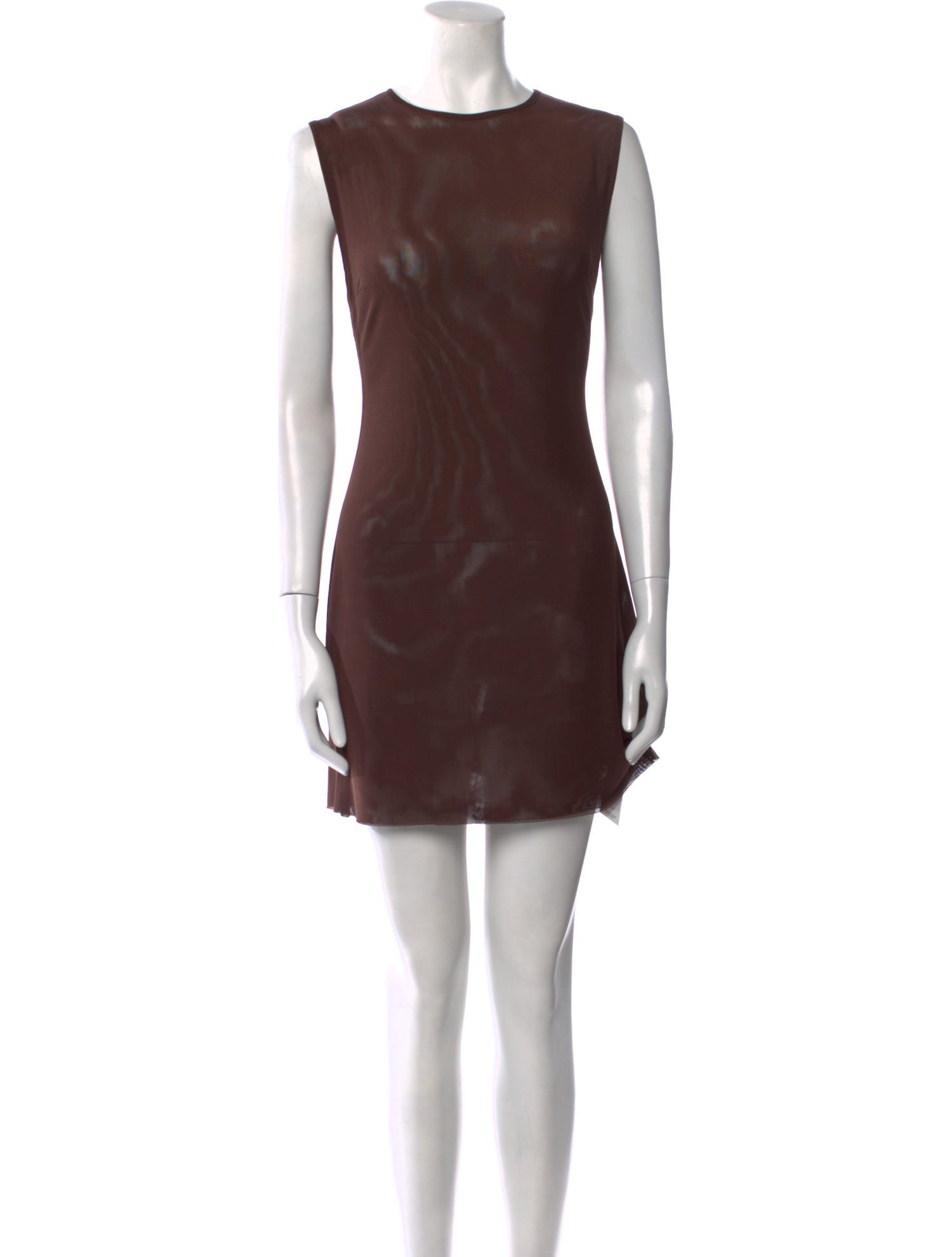 De La Vali Crew Neck Mini Dress