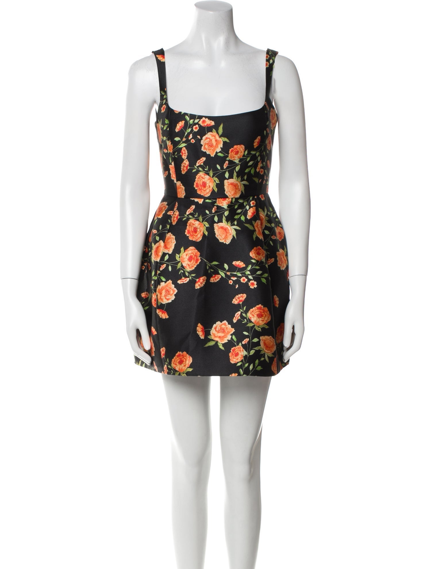 De La Vali Floral Print Mini Dress w/ Tags