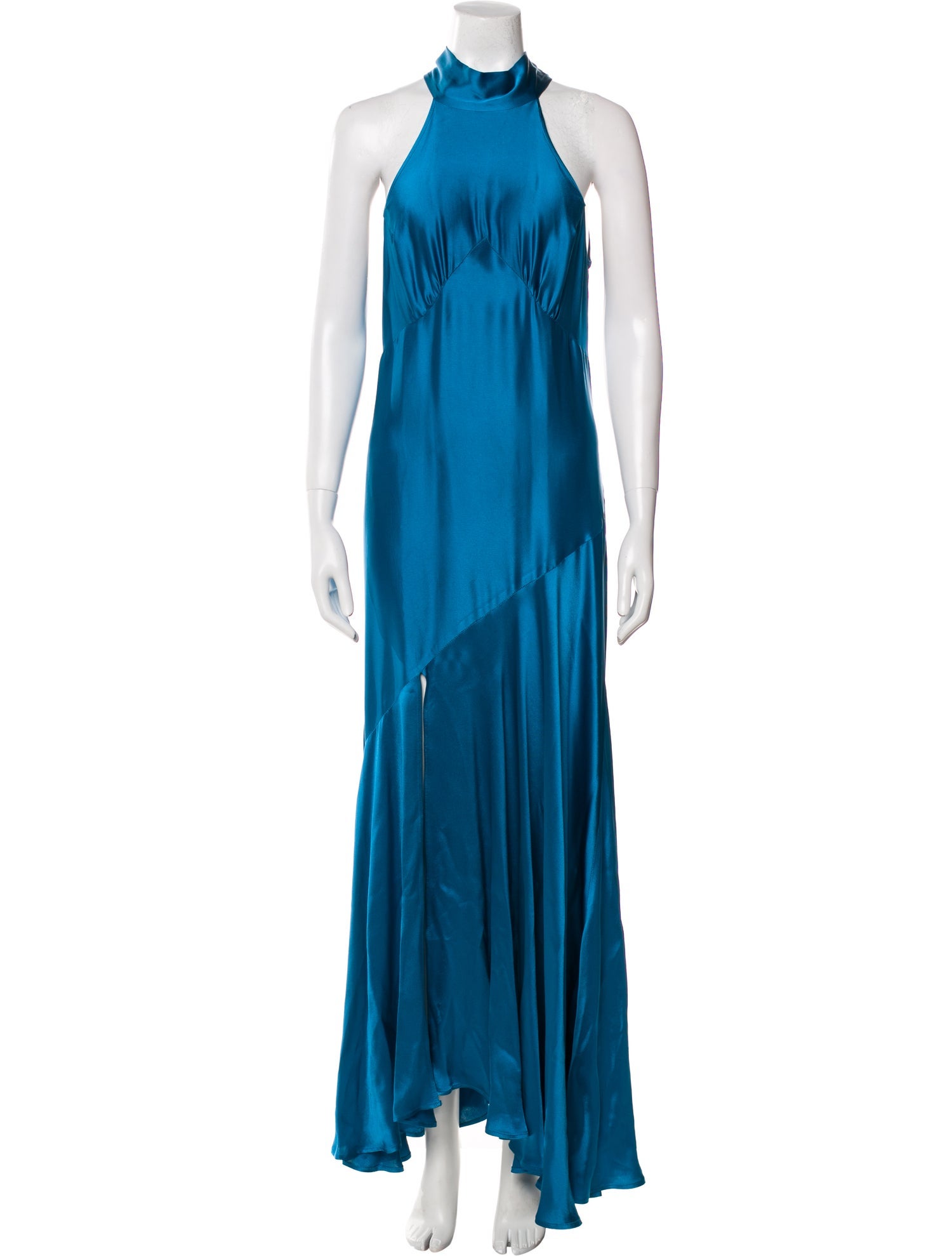De La Vali Halterneck Long Dress