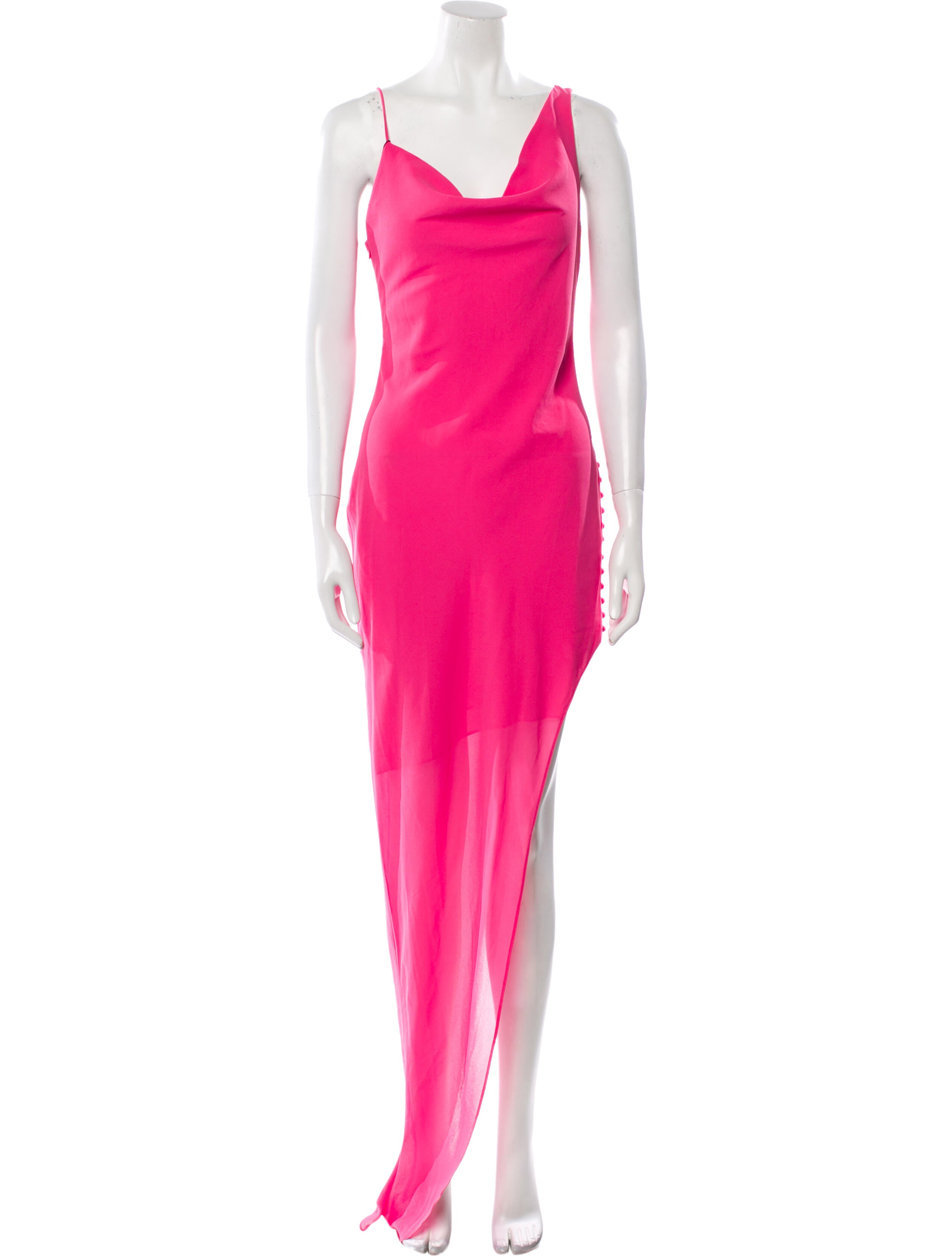 De La Vali Cowl Neck Long Dress w/ Tags