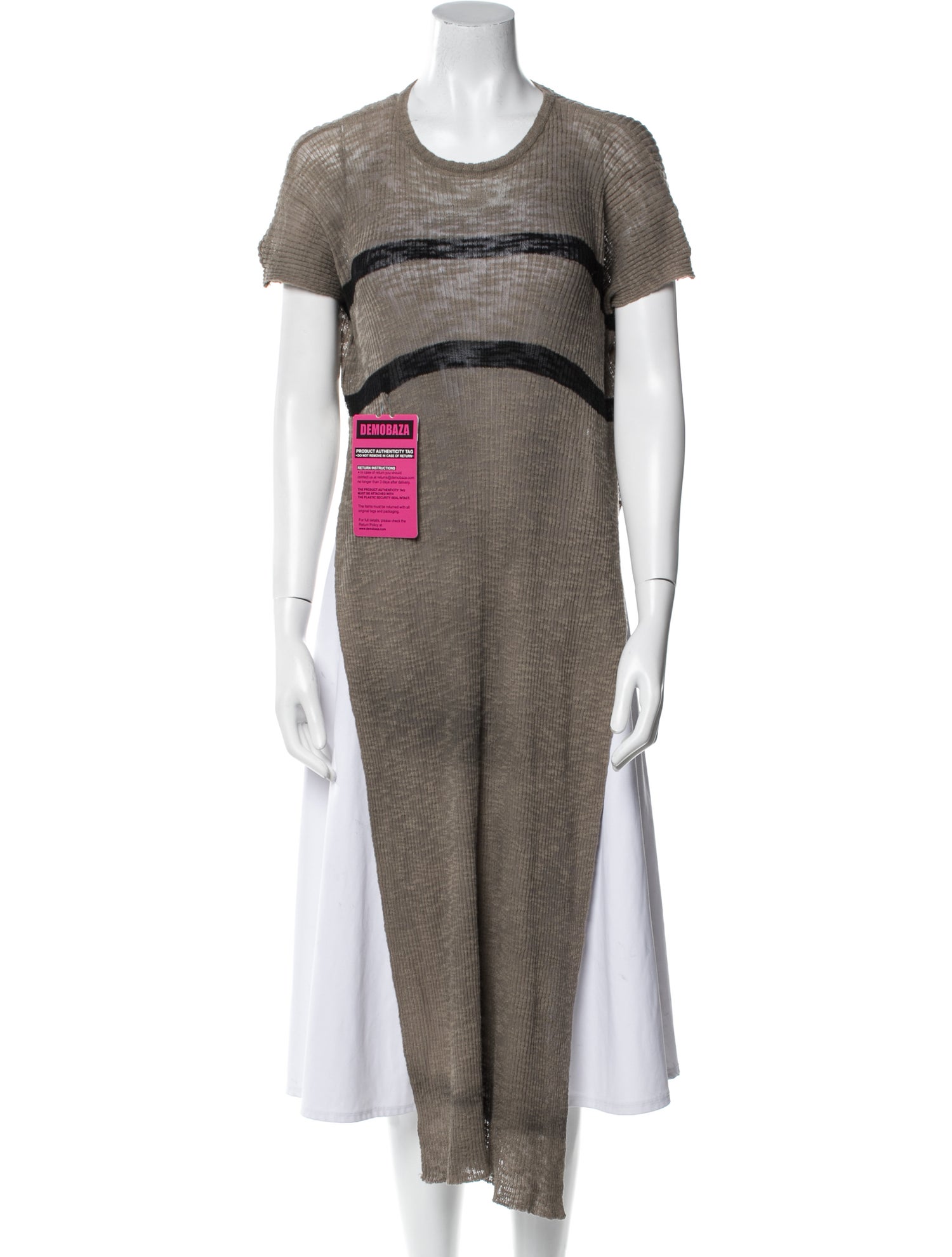 Demobaza Striped Crew Neck T-Shirt