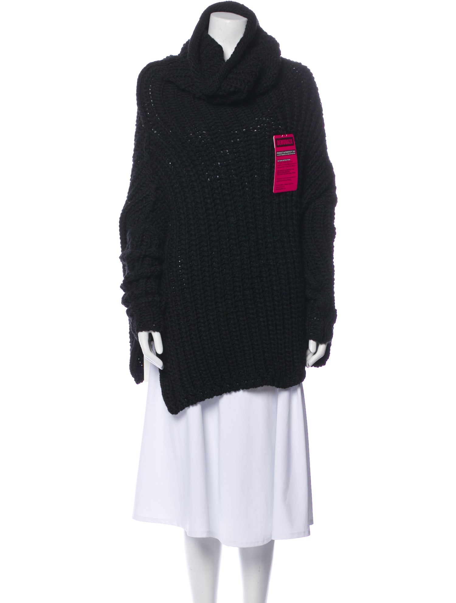 Demobaza Graphic Print Turtleneck Sweater w/ Tags