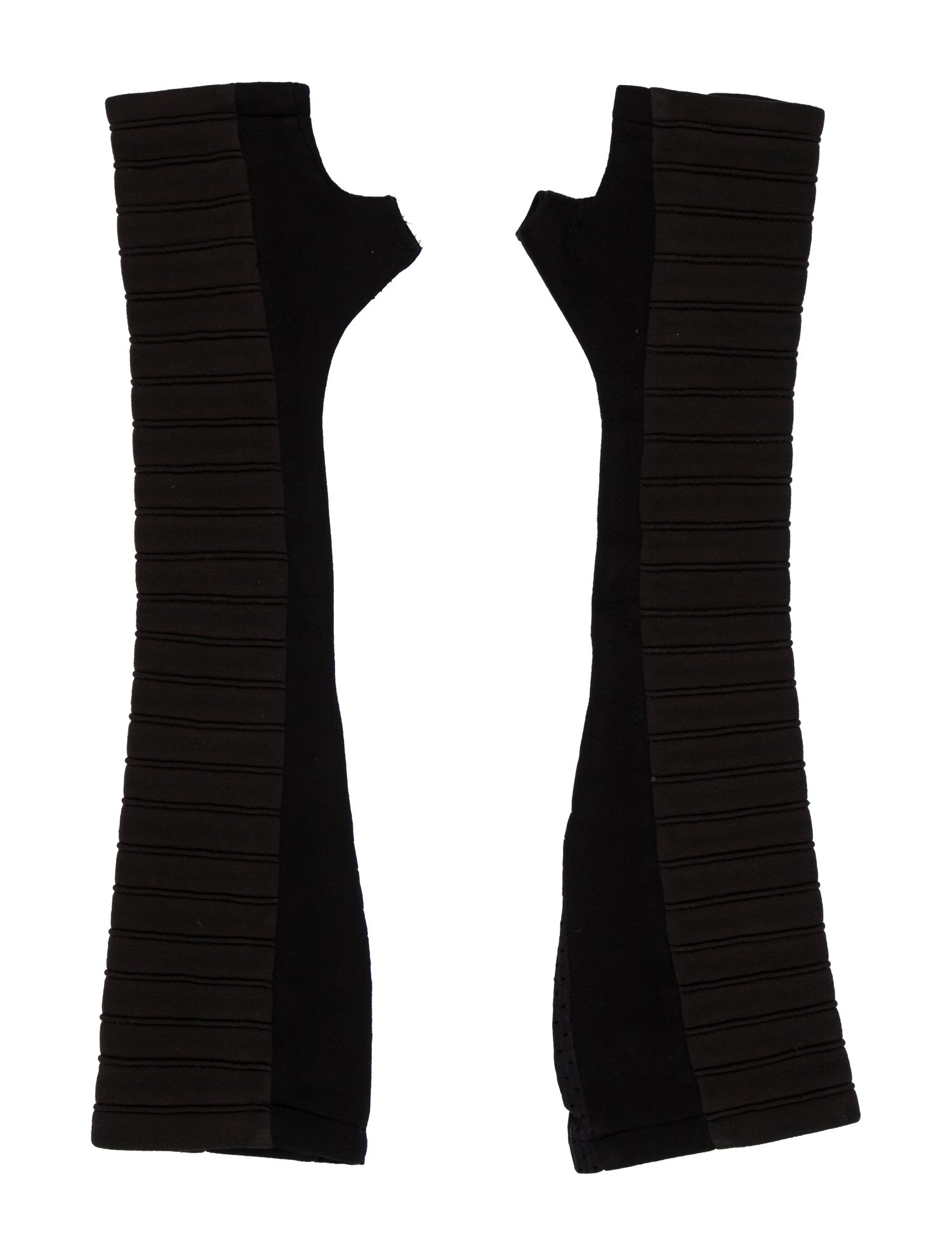 Demobaza Colorblock Fingerless Gloves