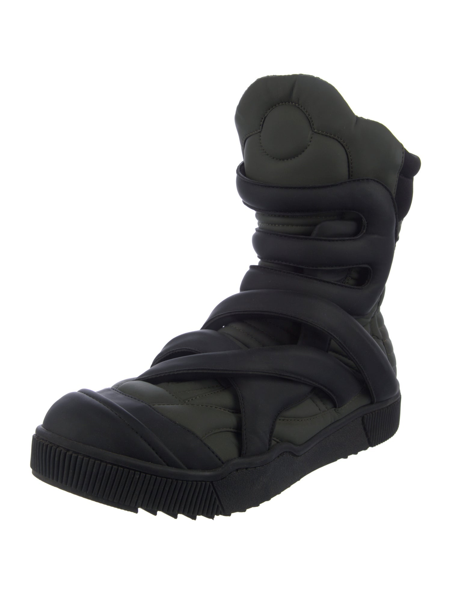 Demobaza Leather Lace-Up Boots