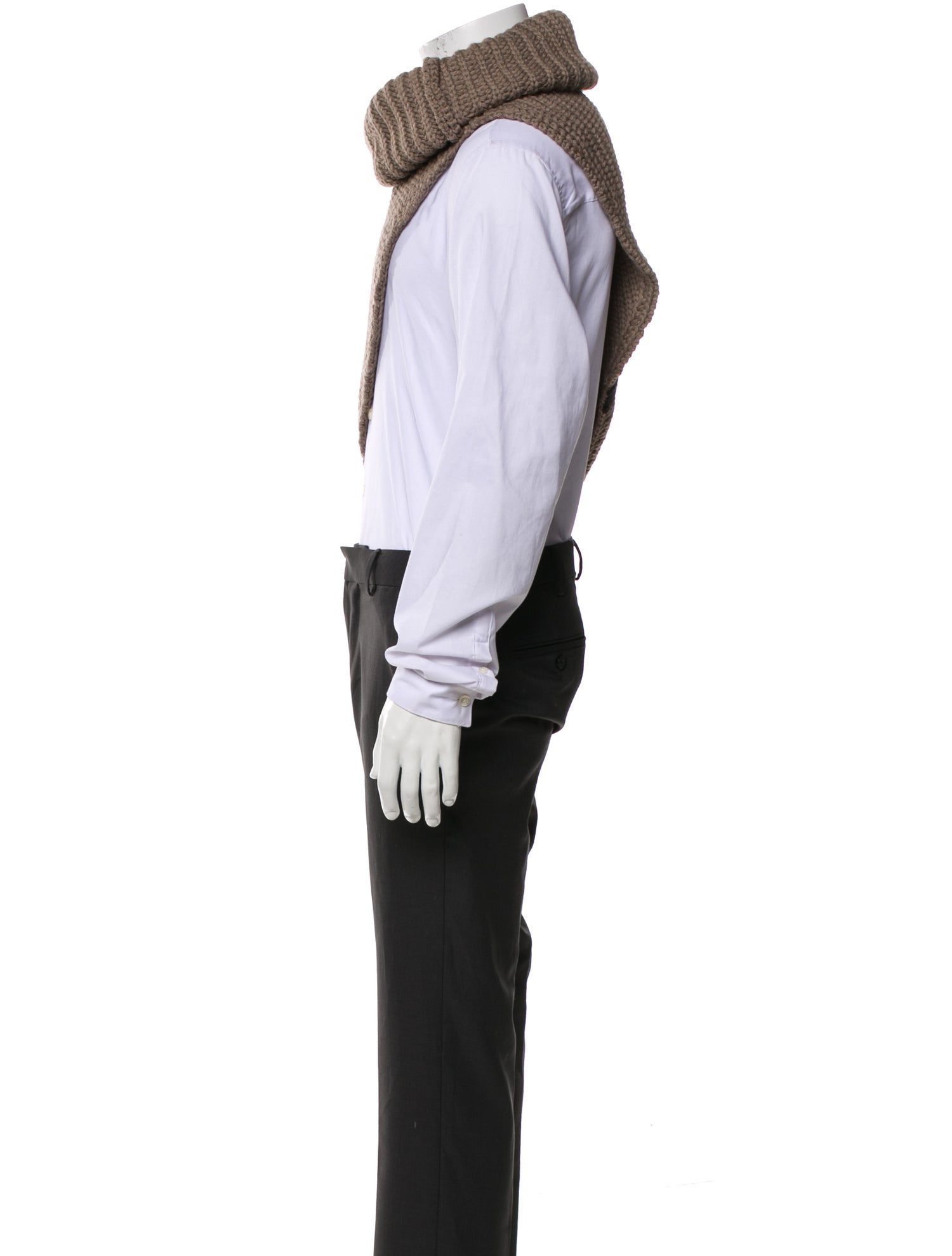 Demobaza Wool Colorblock Pattern Scarf