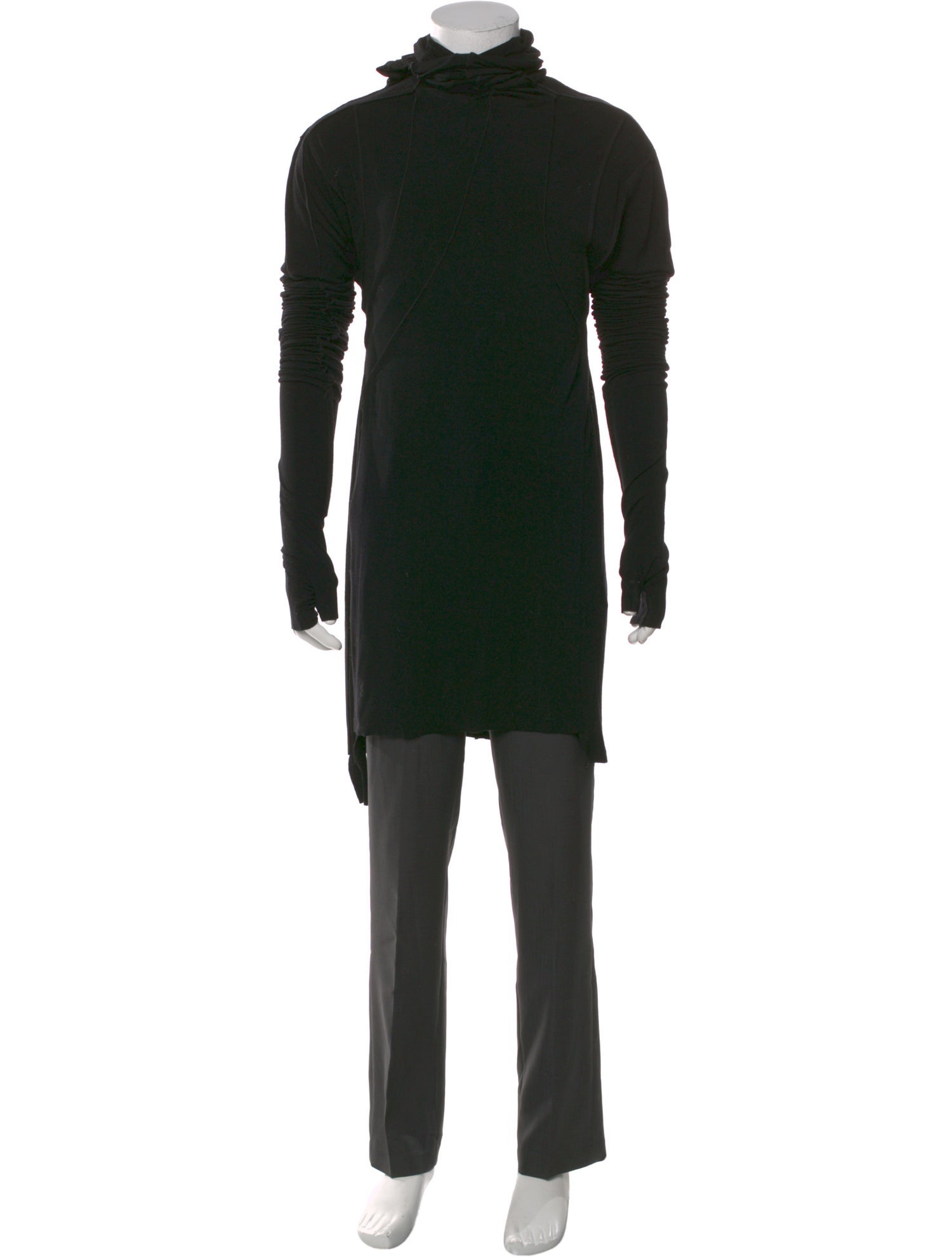 Demobaza Virgin Wool Crew Neck Hoodie