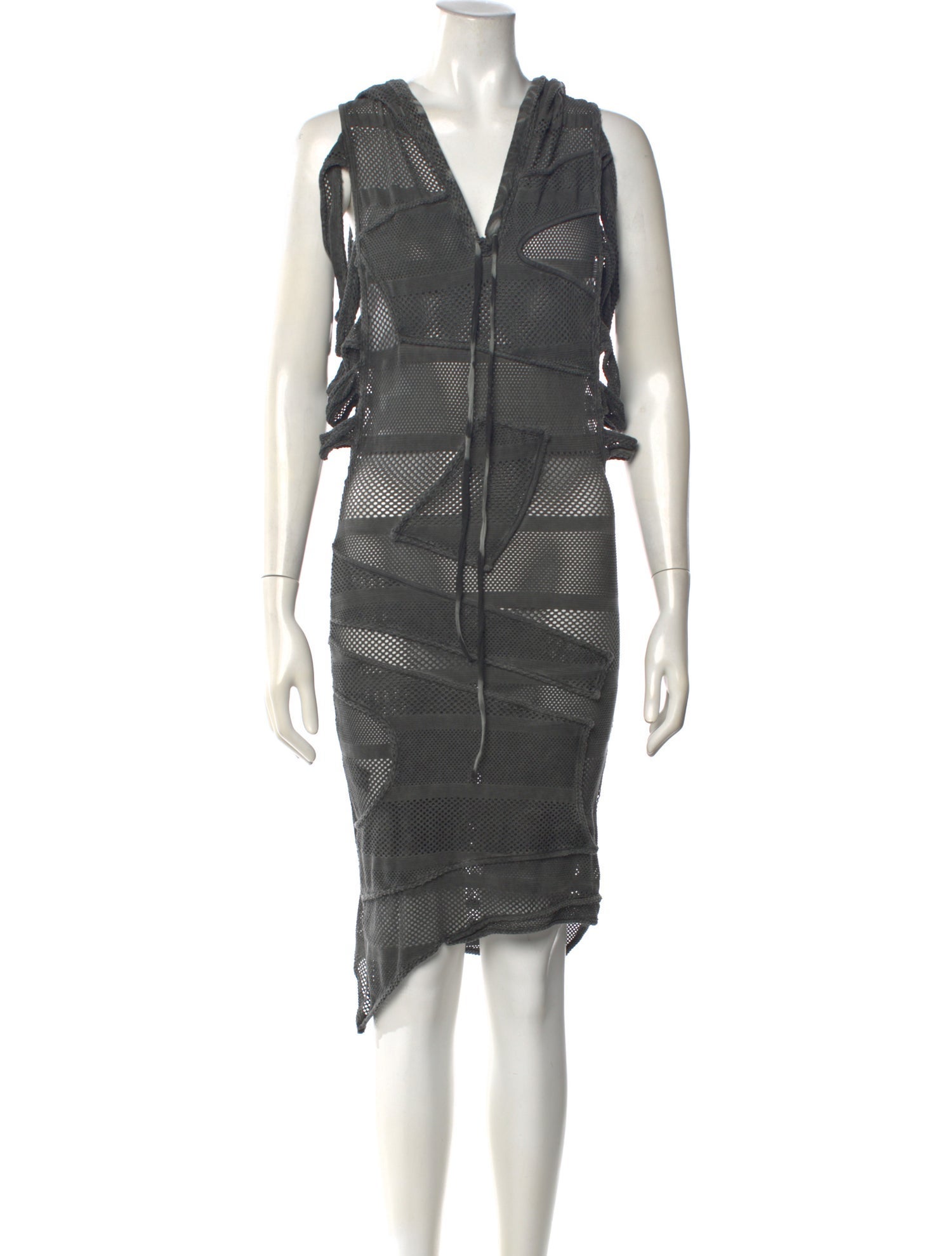 Demobaza V-Neck Knee-Length Dress