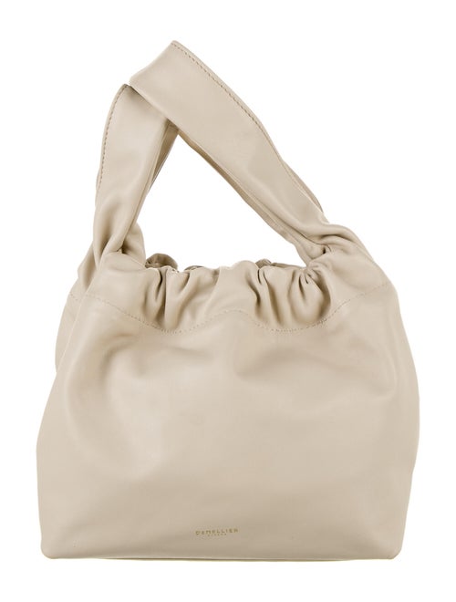 DeMellier Leather Mini Shoulder Bag Gold