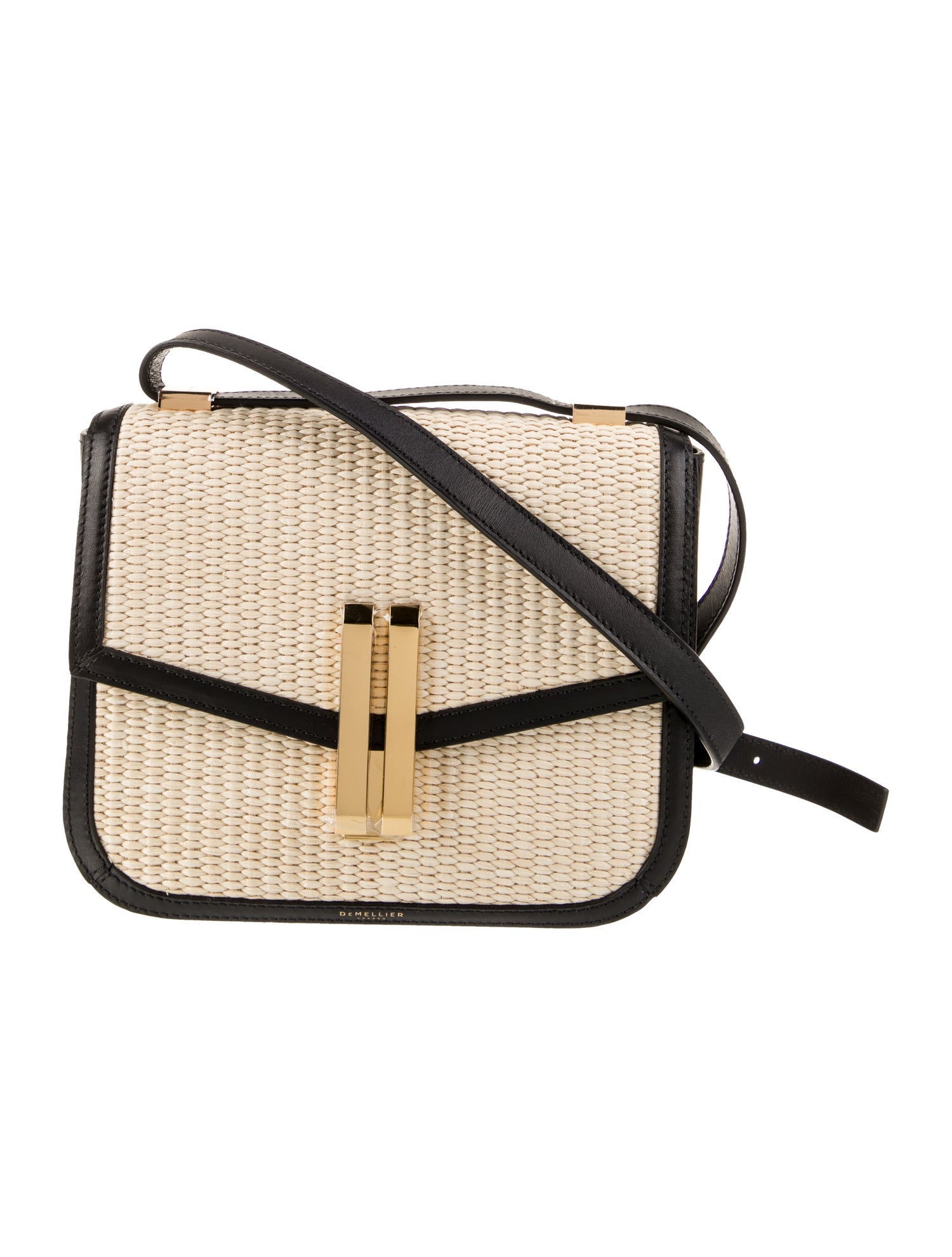 DeMellier Raffia Crossbody Bag