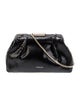 DeMellier Embossed Leather Evening Bag