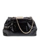 DeMellier Embossed Leather Evening Bag