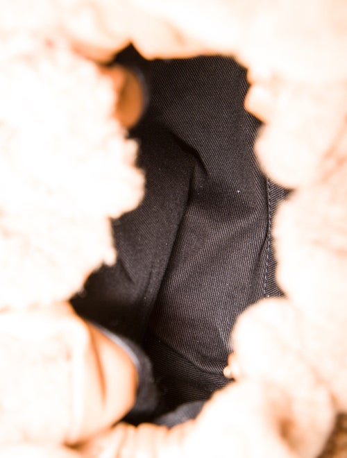 DeMellier Shearling Top Handle Bag