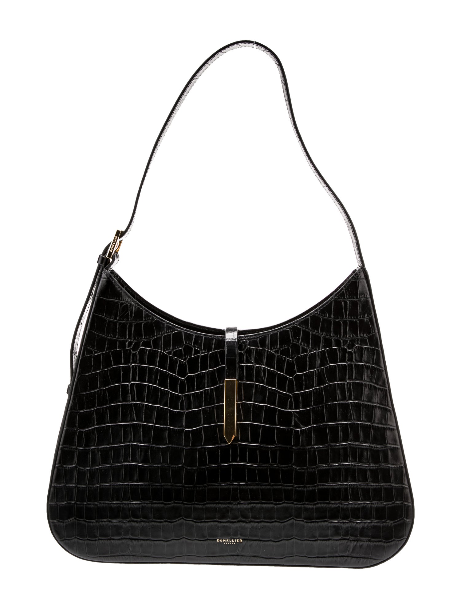 DeMellier Embossed Leather Hobo