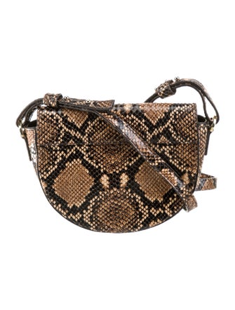 DeMellier Embossed Leather Minaudière