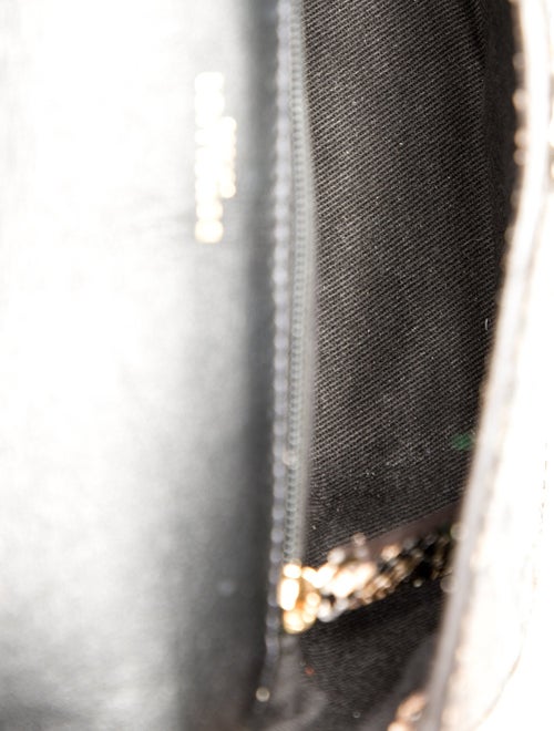 DeMellier Embossed Leather Minaudière