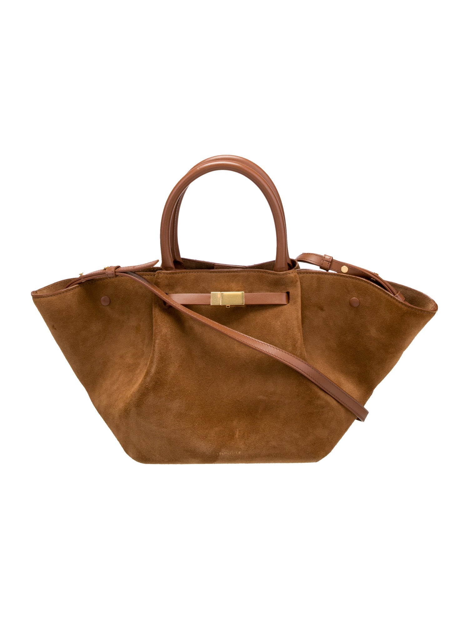 DeMellier Suede Top Handle Bag