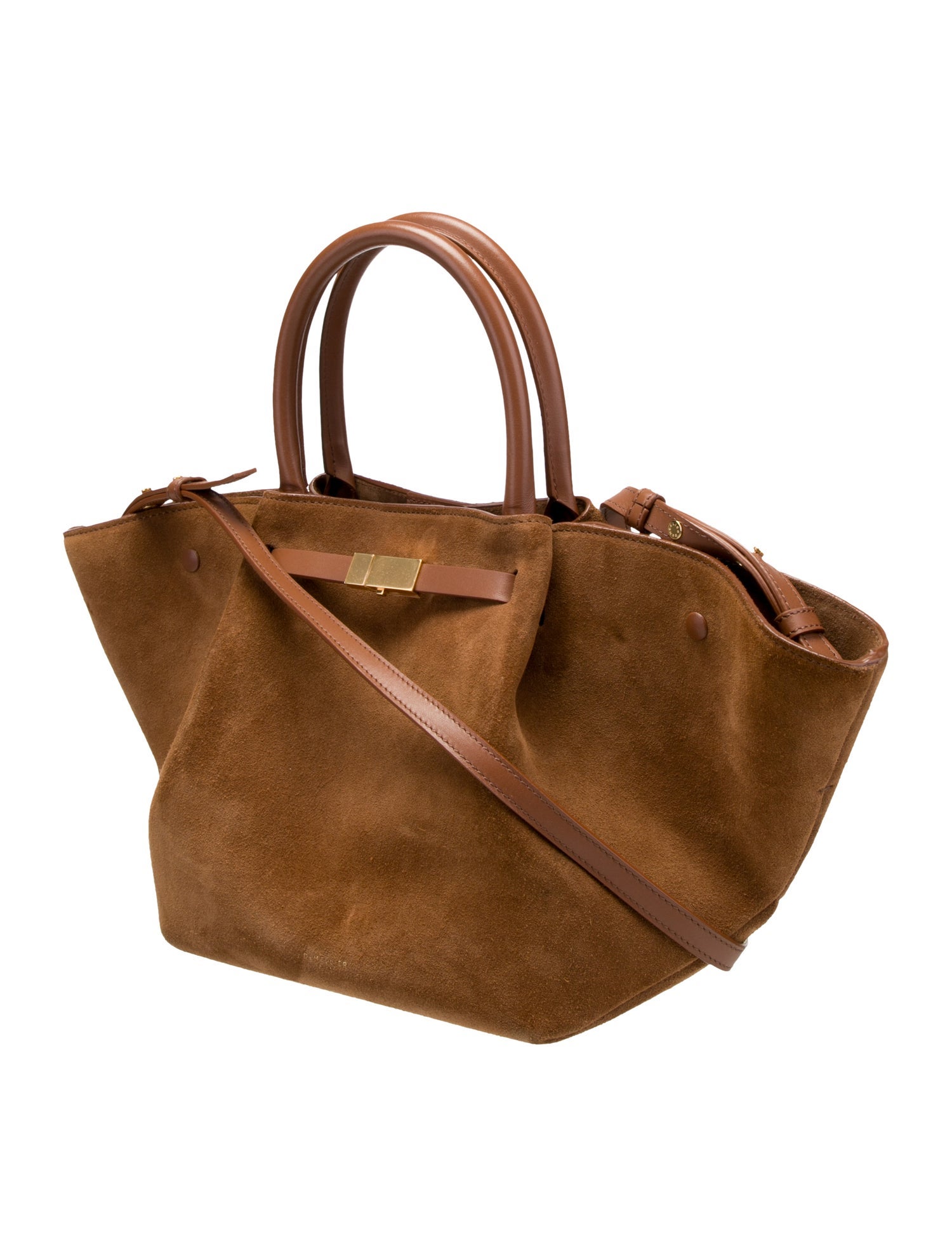 DeMellier Suede Top Handle Bag
