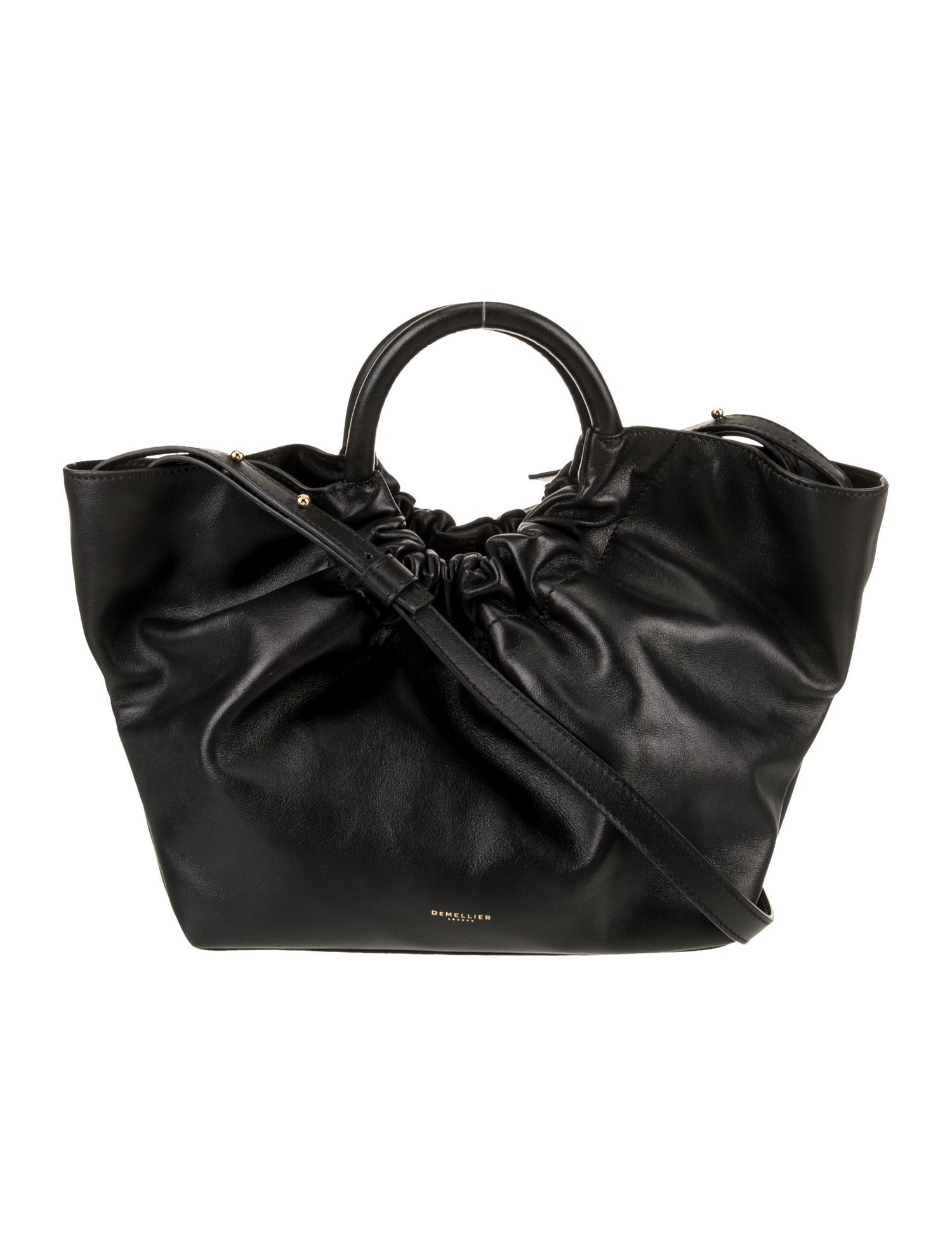 DeMellier Leather Top Handle Bag