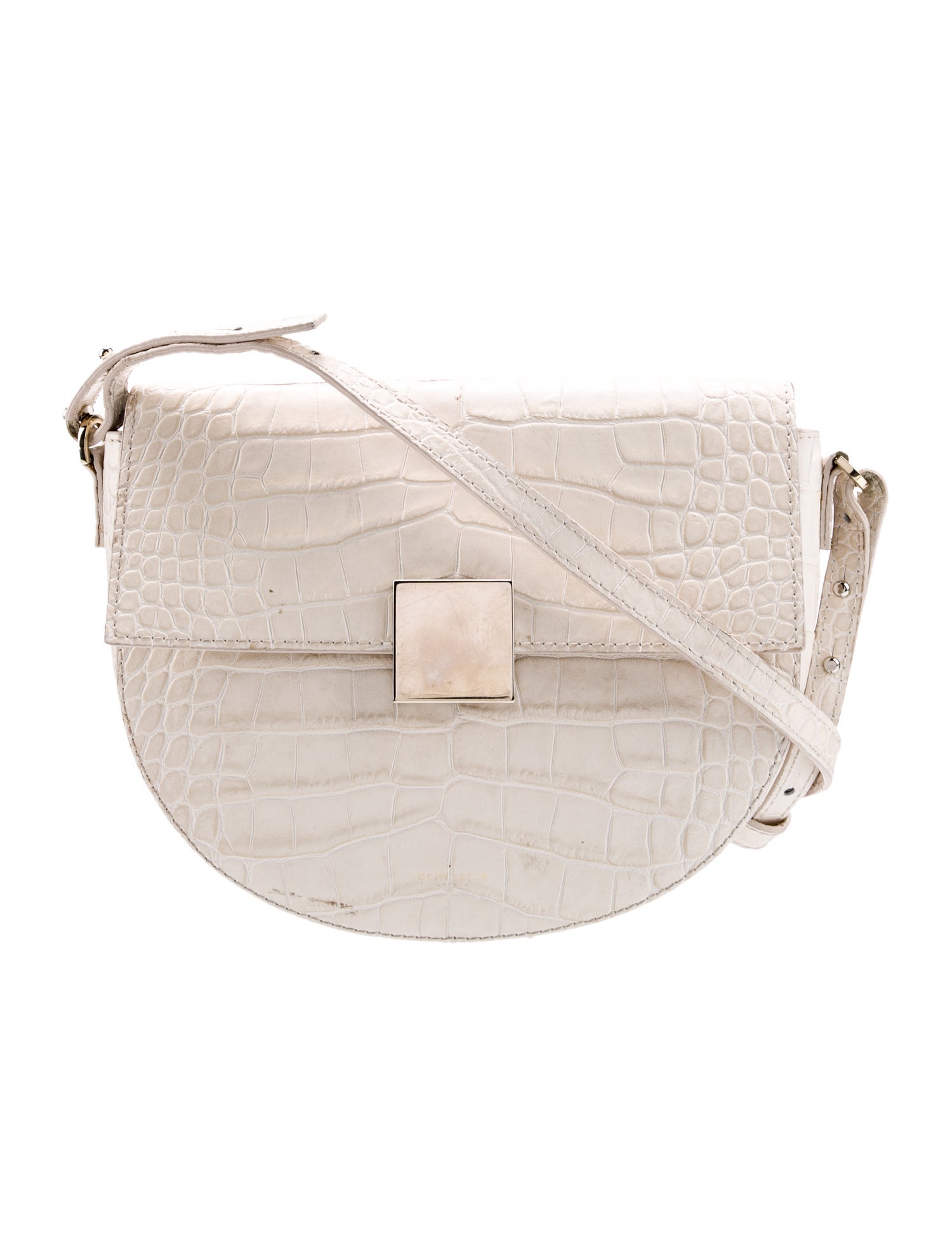 DeMellier Embossed Leather Crossbody Bag
