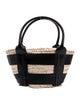 DeMellier Raffia Top Handle Bag