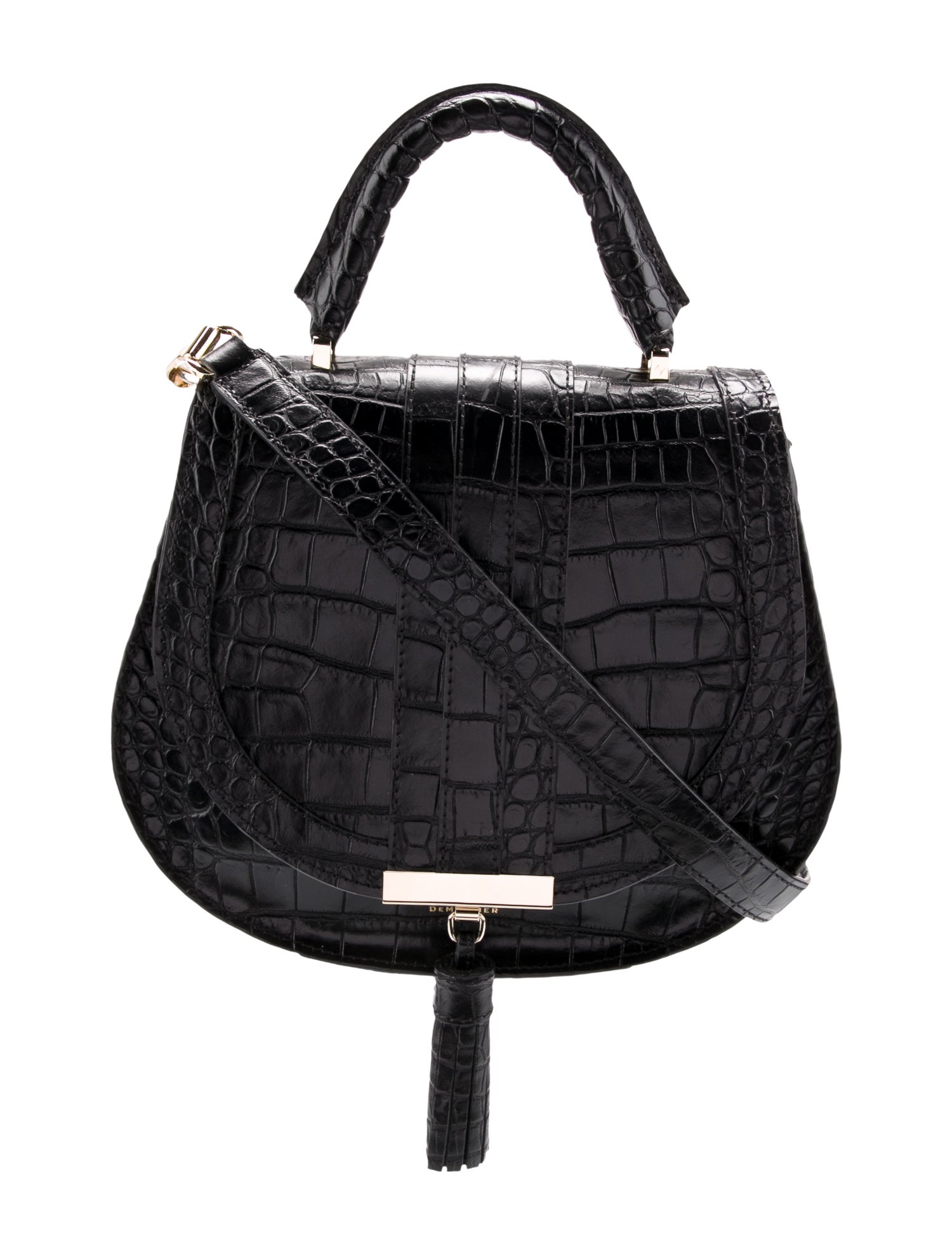 DeMellier Leather Top Handle Bag