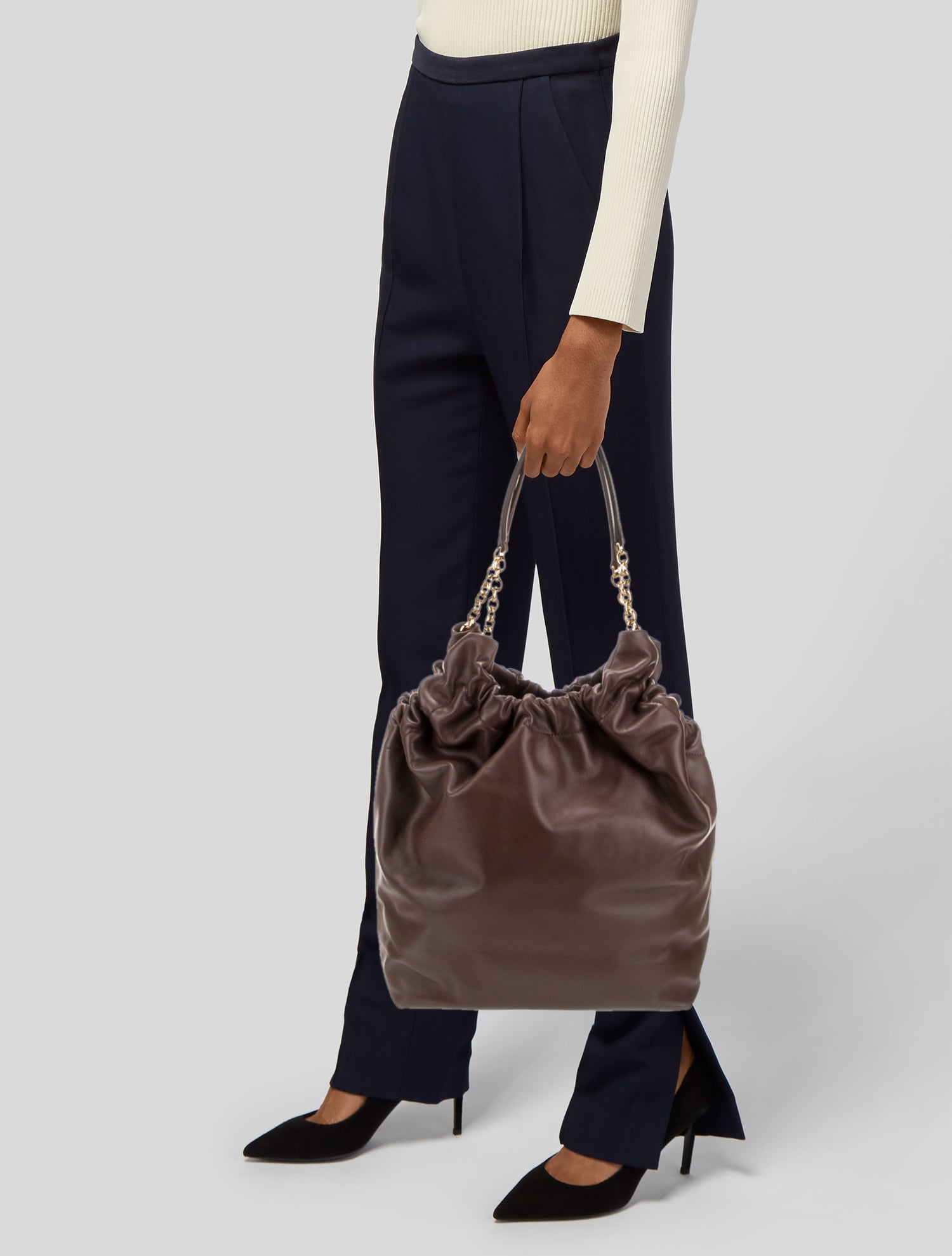 DeMellier Leather Shoulder Bag