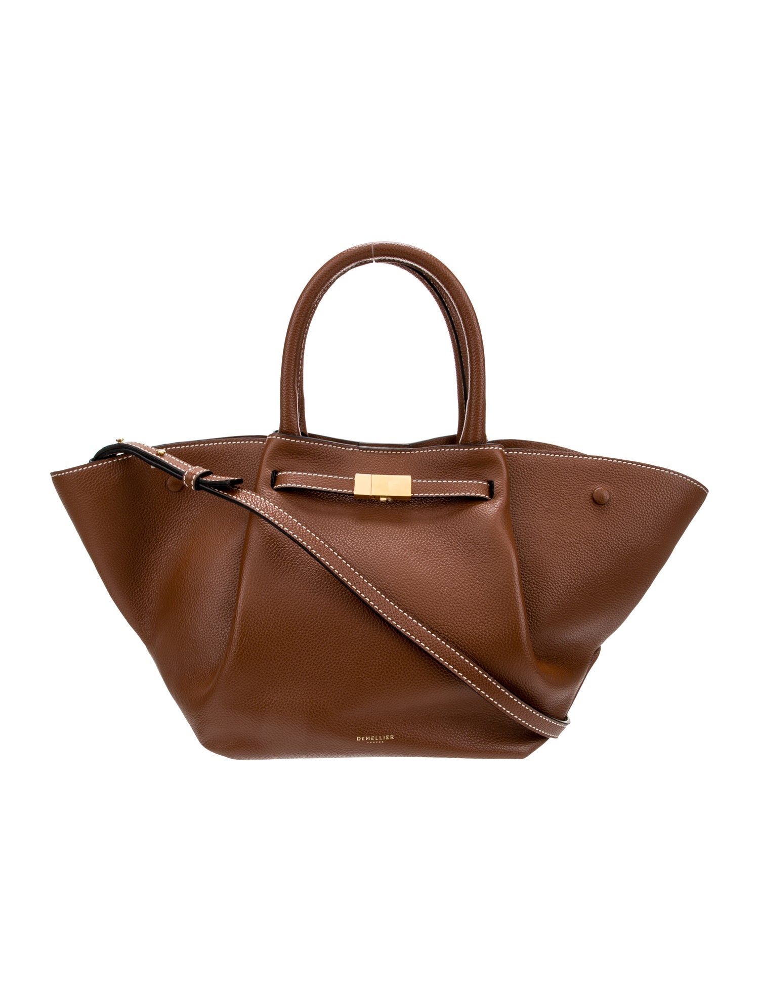 DeMellier Leather Top Handle Bag