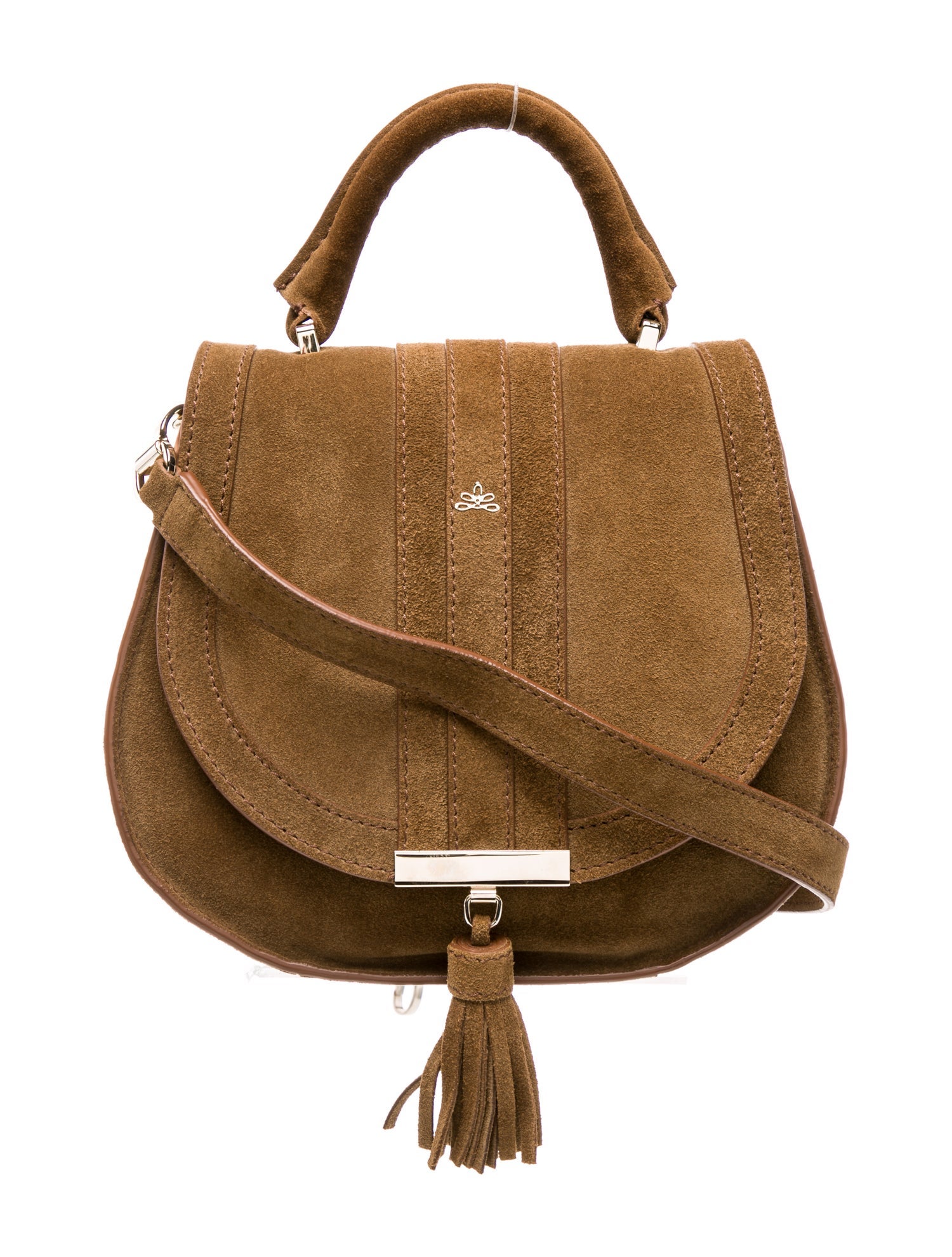 DeMellier Suede Top Handle Bag
