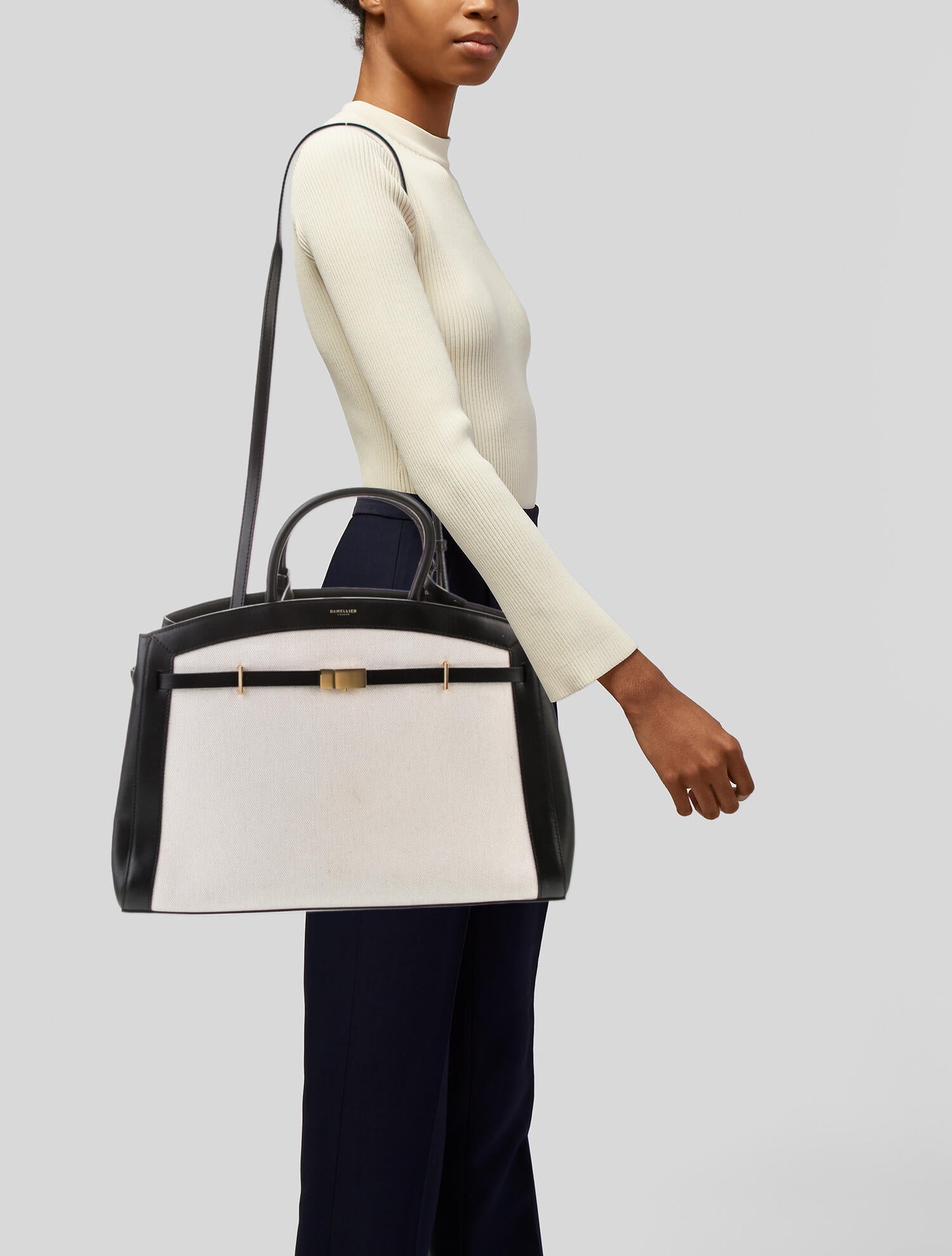 DeMellier Canvas Shoulder Bag